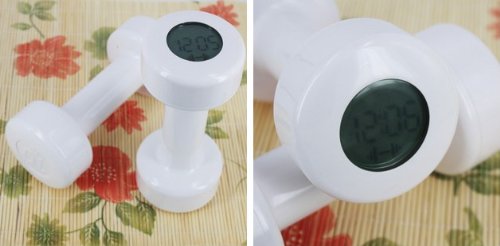 Dumbbell Alarm Clock