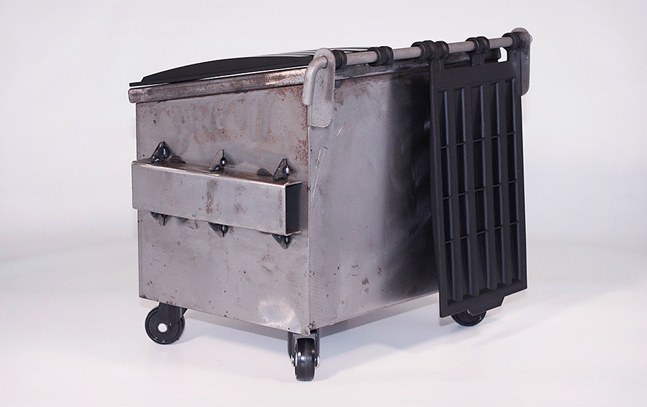 Dumpsty Mini Dumpster - Miniature Replica Dumpster Desk Organizer
