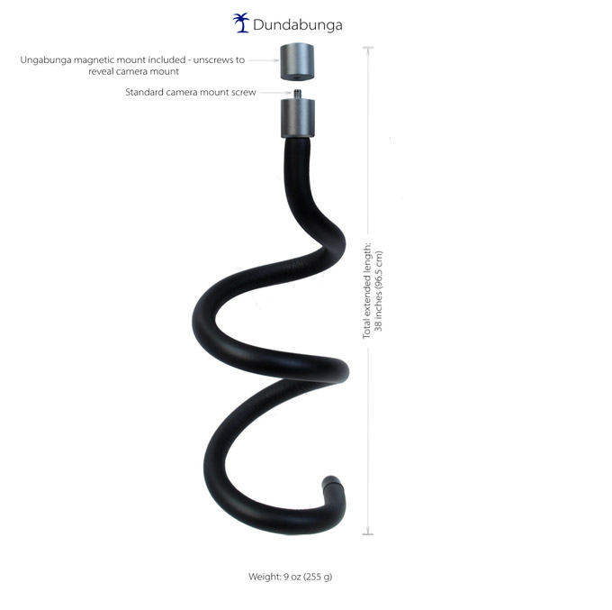 Dundabunga Flexible Snake Coil Phone and Tablet Mount