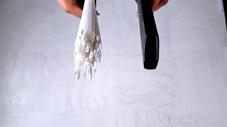 Dusty Brush Vacuum Cleaner Duster Attachment - Long flexible tubes filter out tiny items for cleaning small areas