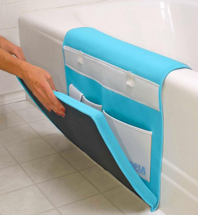 Aquatopia Easy Bath Kneeler - Padded bath-time floor mat - easy on the knees bath mat while bathing kids or dogs