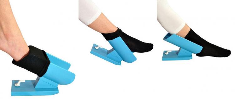 Easy-On  Easy-Off Sock Aid - Sock Helper For Seniors - No bending put on socks