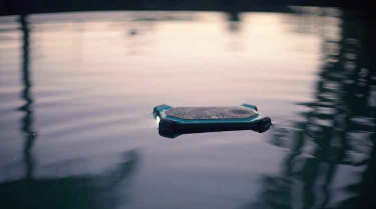 ECOXGEAR EcoSlate Rugged Outdoor Waterproof Bluetooth Speaker - Best Pool speaker - Beach speaker - Weatherproof Bluetooth Speaker