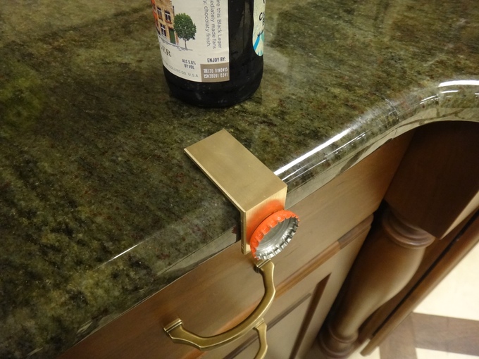 Edge Opener - Table Edge Bottle Opener