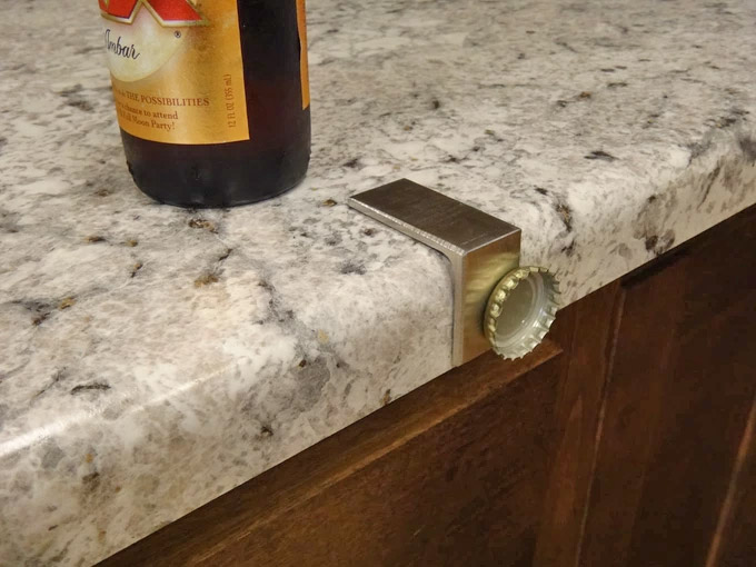 Edge Opener - Table Edge Bottle Opener
