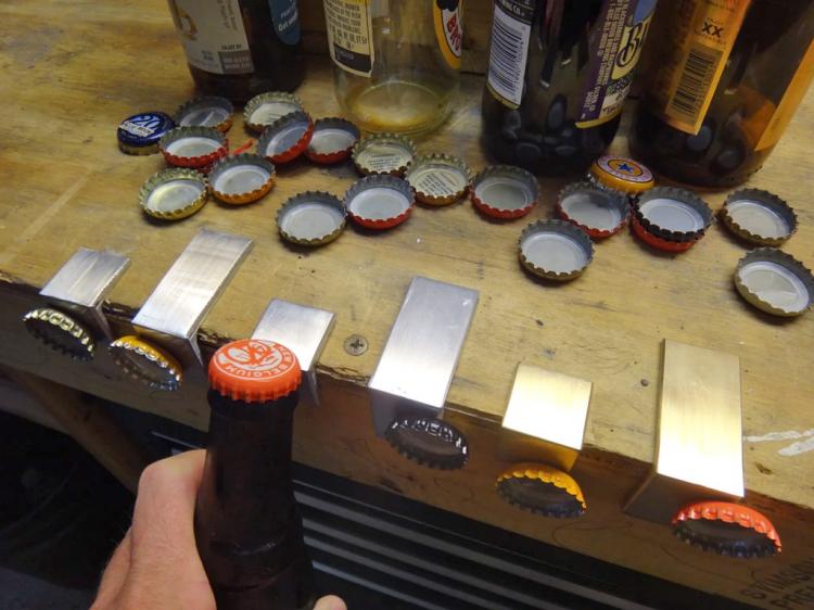 Edge Opener - Table Edge Bottle Opener