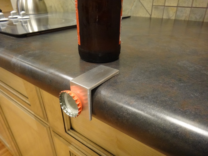 Edge Opener - Table Edge Bottle Opener