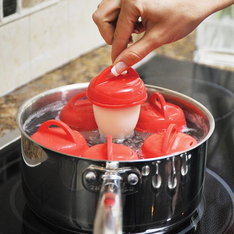 Egglettes Easy Hard Boiled Egg Maker - Make hard boiled eggs without peeling the egg shell