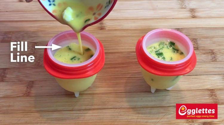 Egglettes Easy Hard Boiled Egg Maker - Make hard boiled eggs without peeling the egg shell