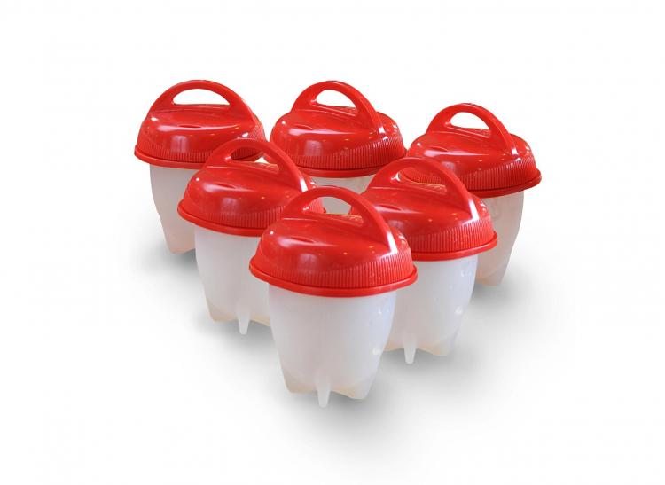 Egglettes Easy Hard Boiled Egg Maker - Make hard boiled eggs without peeling the egg shell
