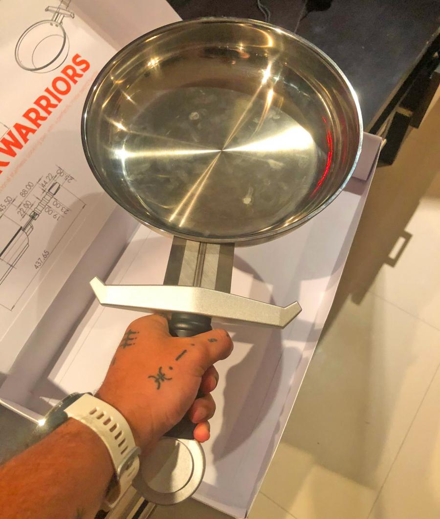 Eggscalibur Sword Handle Frying Pan