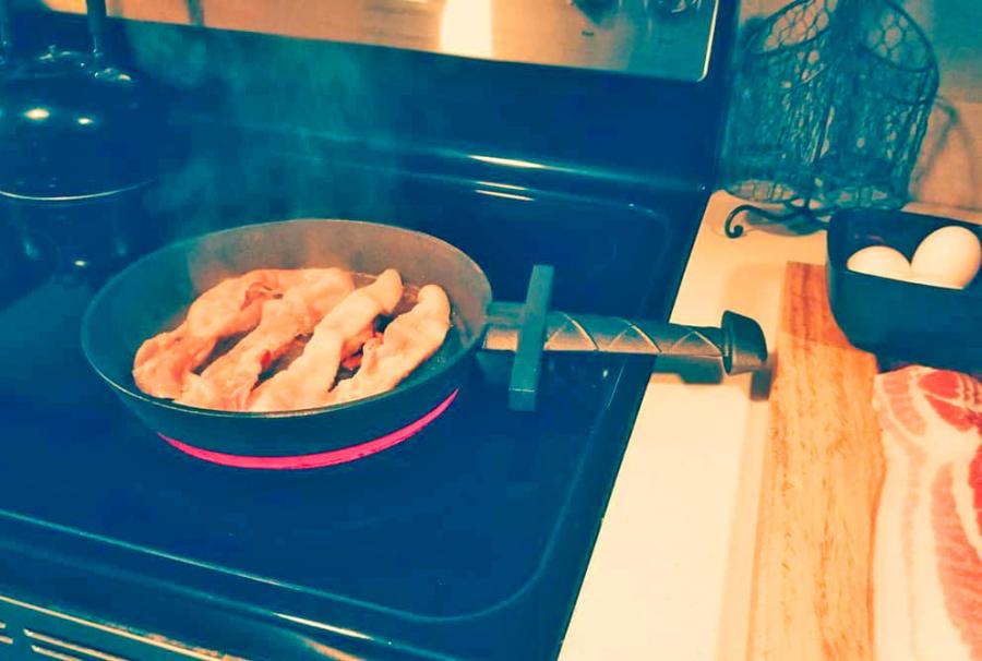 Eggscalibur Sword Handle Frying Pan