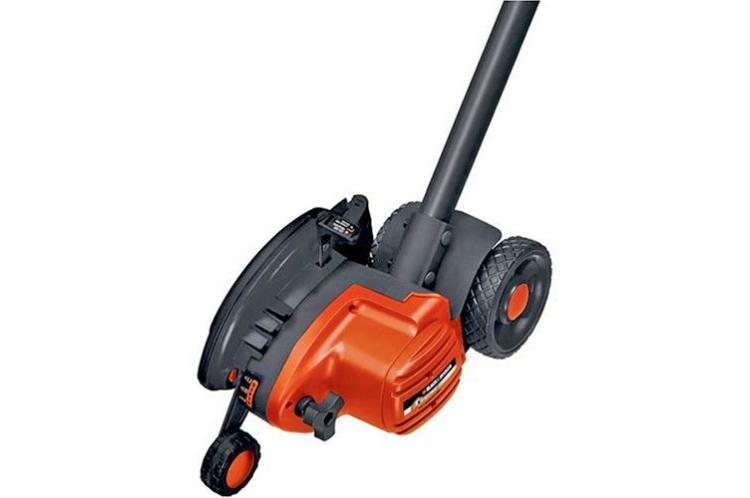 Electric Edge Trimmer and Trencher Keeps Edges Super Clean and Tidy - Black and Decker edger and trencher