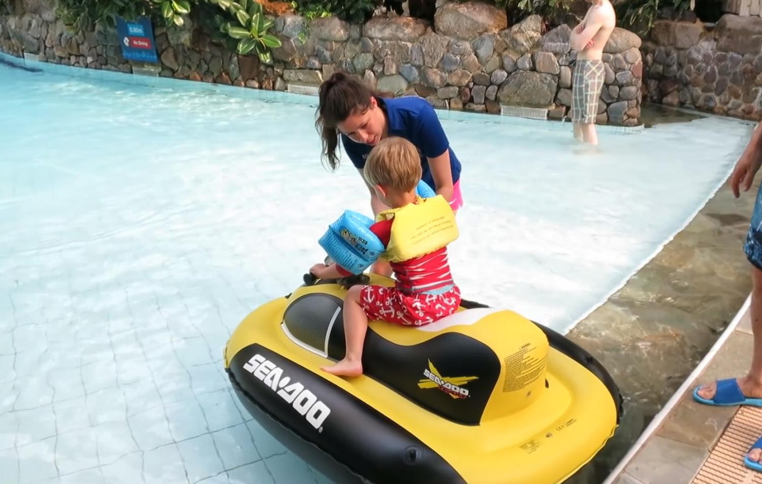 Electric Inflatable Jet Ski