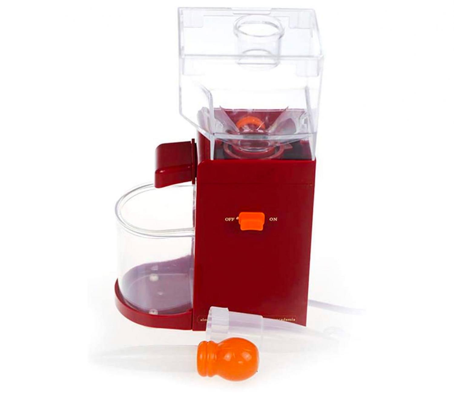 Homemade peanut butter maker by Nostalgia Electrics