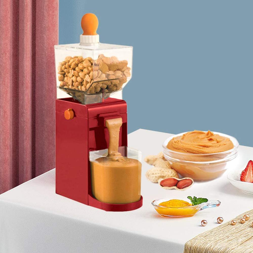 Homemade peanut butter maker by Nostalgia Electrics