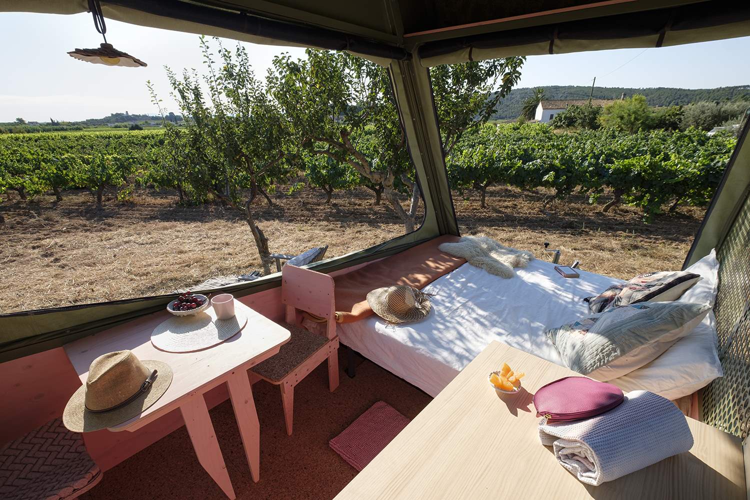 Elevated Cabin With Outdoor Living Are Underneath - Floating mini cabin design