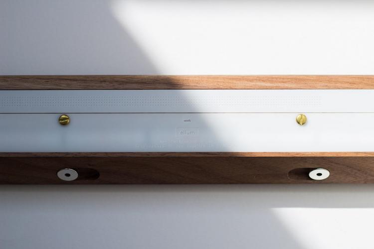 Ellum - Wooden Angled Motion Sensor Wall Lights