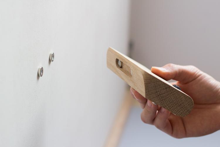 Ellum - Wooden Angled Motion Sensor Wall Lights
