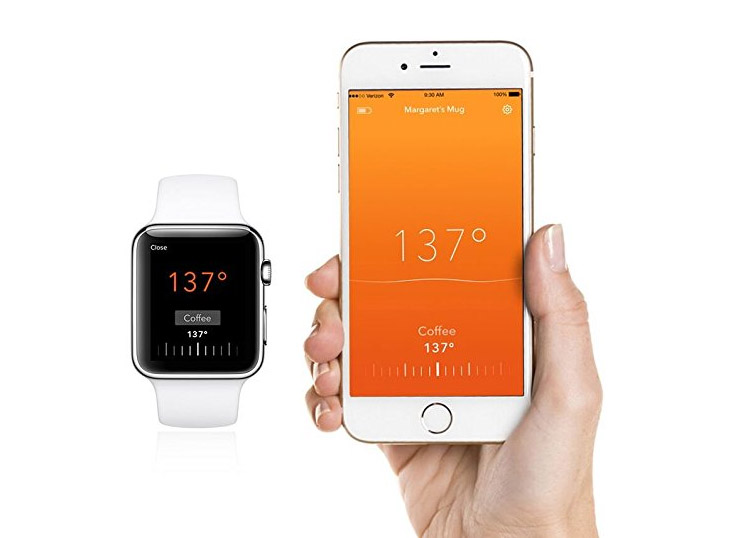 Ember Smart Coffee Mug Keeps Your Coffee Heated At The Perfect Temperature - Smart phone connected coffee mug