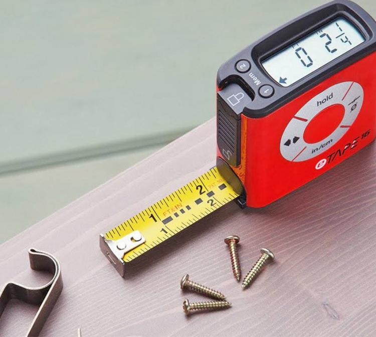 Etape16 Digital Tape Measure With Display - Bluetooth Tape measures records measurements to your phone