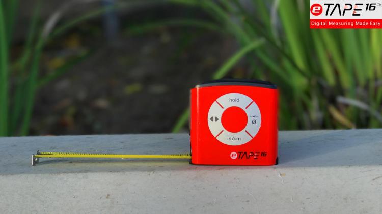 Etape16 Digital Tape Measure With Display - Bluetooth Tape measures records measurements to your phone