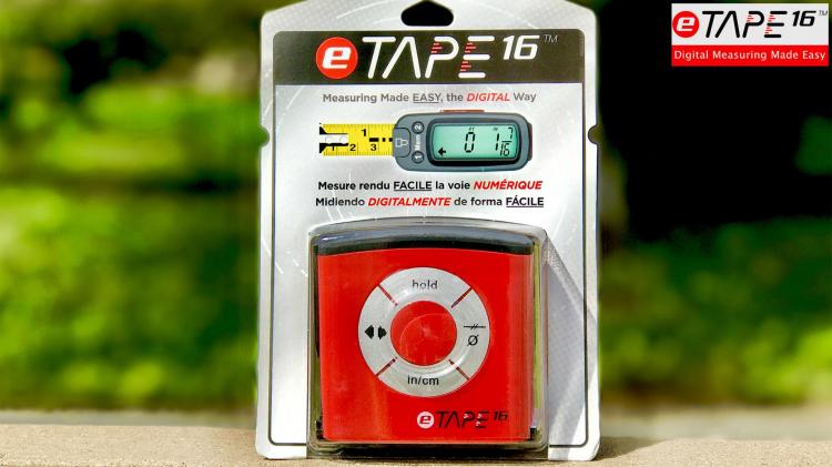 Etape16 Digital Tape Measure With Display - Bluetooth Tape measures records measurements to your phone