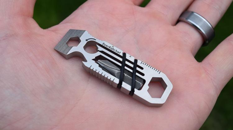 EverRatchet - Tiny ratchet multi-tool key-chain