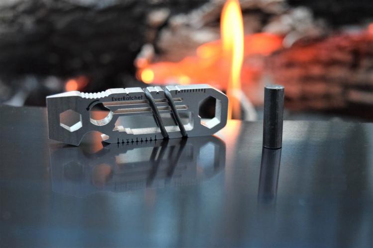 EverRatchet - Tiny ratchet multi-tool key-chain