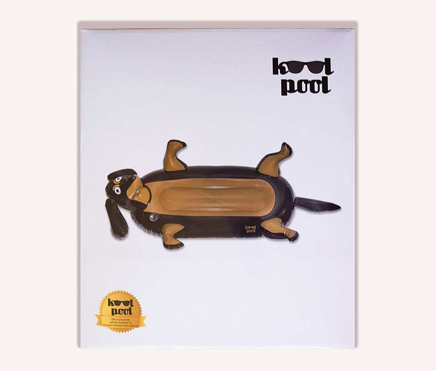 Giant Dachshund Dog Pool Float - Huge Wiener Dog Pool Float