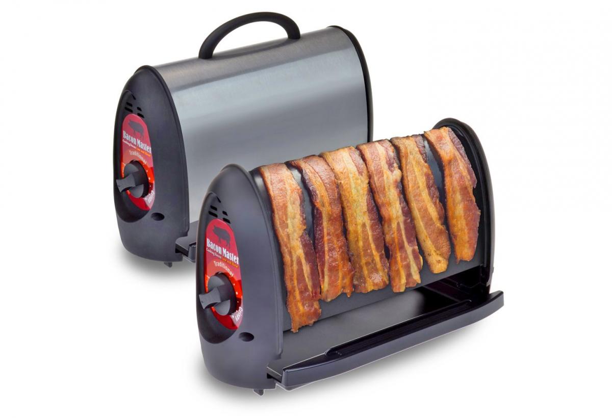 Bacon Nation Bacon Master Bacon Toaster - Vertical bacon cooker