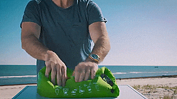 Off-the-grid washing machine
