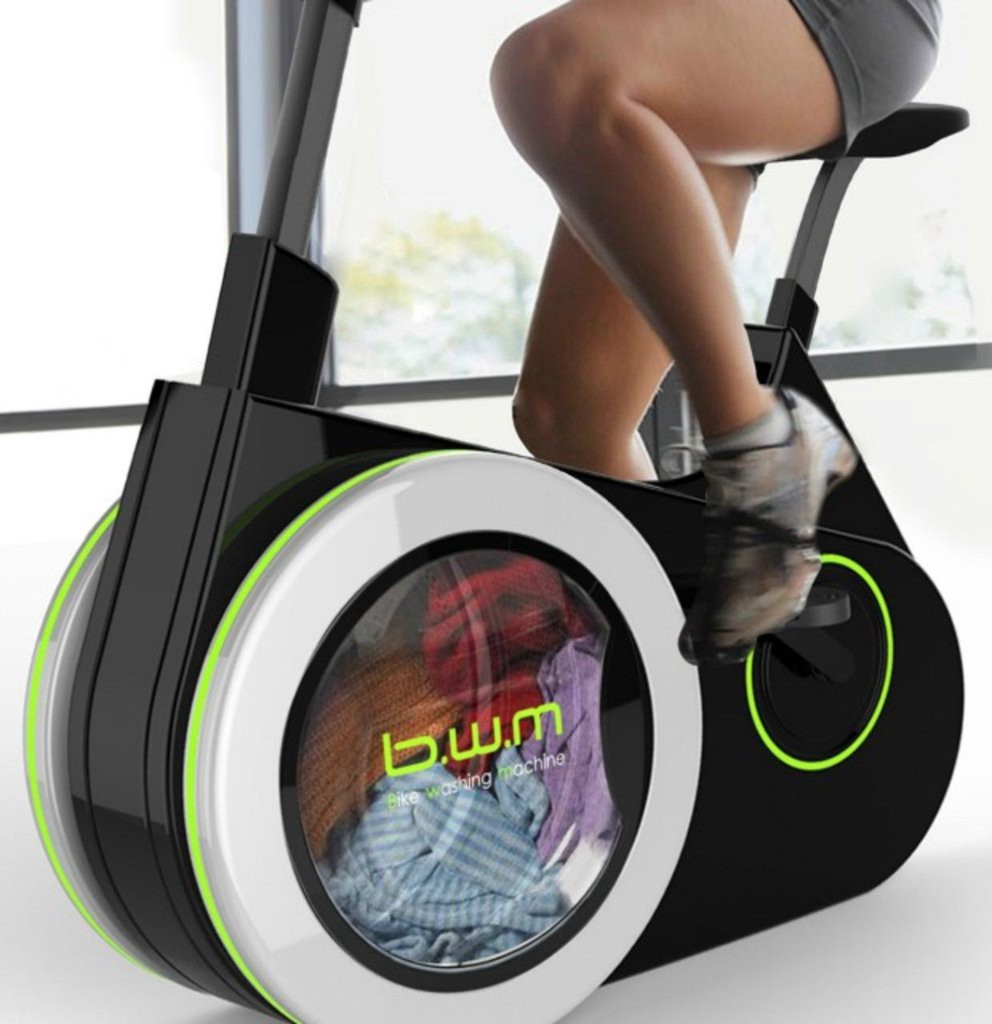 Exercise Bike Washing Machine - Off-the-grid washing machine bicycle