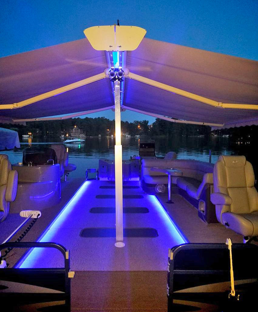 2xMarine Expanding Pontoon Boat Doubles In Size