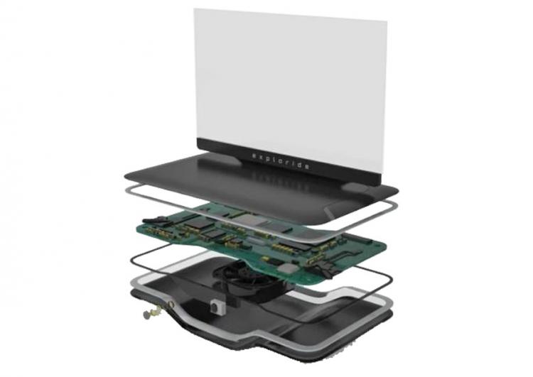 Exploride - Transparent Heads Up Display - HUD