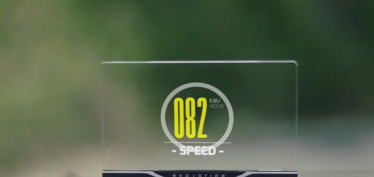 Exploride - Transparent Heads Up Display - HUD