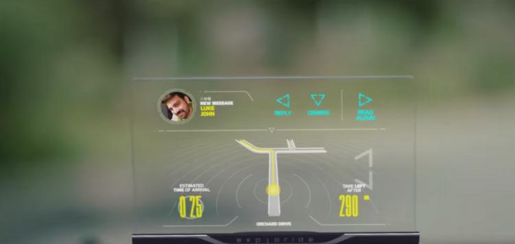 Exploride - Transparent Heads Up Display - HUD