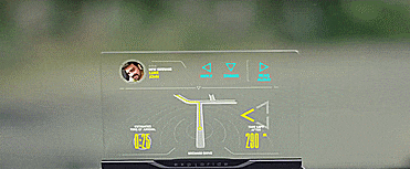 Exploride - Transparent Heads Up Display - HUD - GIF