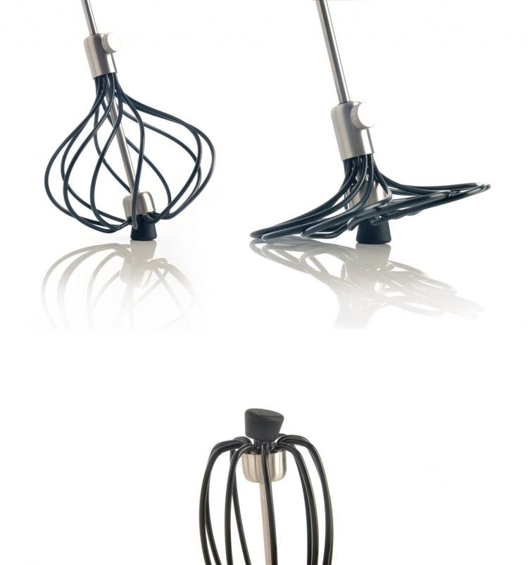 Mastrad Express Whisk - Hand Powered Automatic twisting whisk - hand powered mixer whisk - hand pump whisk