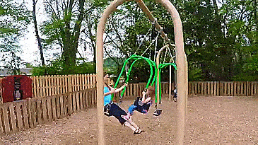 Expression Swing - Parenting Swing Lets You Swing With Your Baby Eye-to-Eye