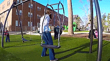 Expression Swing - Parenting Swing Lets You Swing With Your Baby Eye-to-Eye