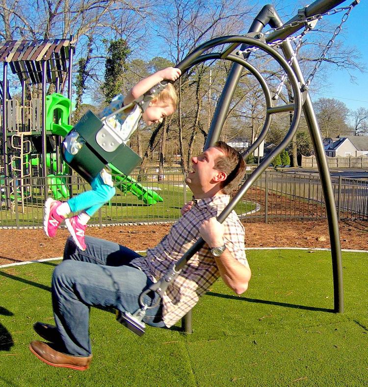 Expression Swing - Parenting Swing Lets You Swing With Your Baby Eye-to-Eye