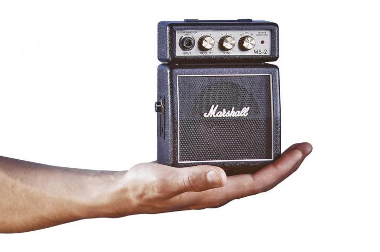 Extra Tiny Marshall Guitar Amp - Travel guitar amplifier
