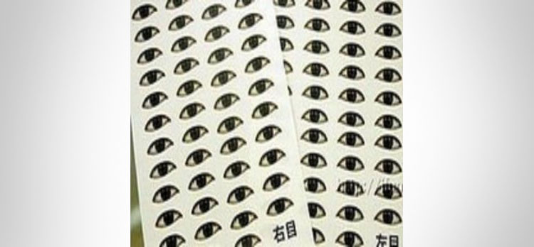 Eye Shaped Stickers That Help You Sleep At Work - Eyeball shaped stickers for eyelids - nap at work fake eyes