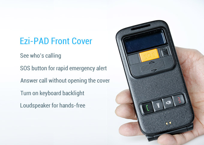EziSmart - Turns Smart Phone Into Flip Phone For Seniors