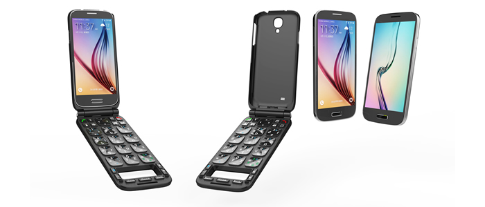 EziSmart - Turns Smart Phone Into Flip Phone For Seniors