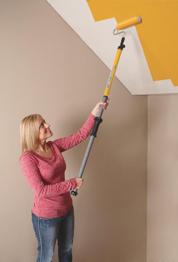 HomeRight EZ-TWist Paint Stick - Paint Stick sucks up paint into handle - Quick painting paint holding paint stick