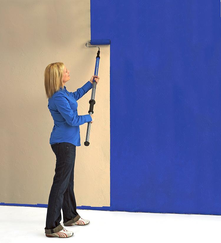 HomeRight EZ-TWist Paint Stick - Paint Stick sucks up paint into handle - Quick painting paint holding paint stick