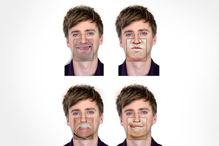 Face Mats - Face Coasters - Funny Face Nose Clips