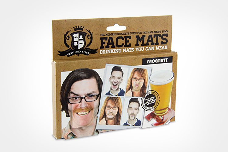 Face Mats - Face Coasters - Funny Face Nose Clips